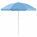Ombrellone Mare HEMAX Oxford Parasole Fibra Vetro Giardino Spiaggia Ø240cm