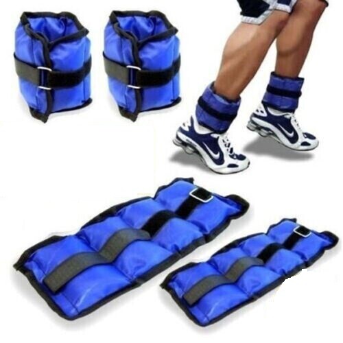 PESI PER CAVIGLIE E POLSI SPORT FITNESS CAVIGLIERE 1KG, 2KG, 3KG, 4KG, 5KG, 6KG