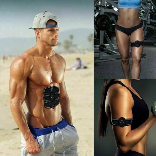 Kit Fitness Elettrostimolatore Per Glutei + Addominali Elettrostimolazione Sport