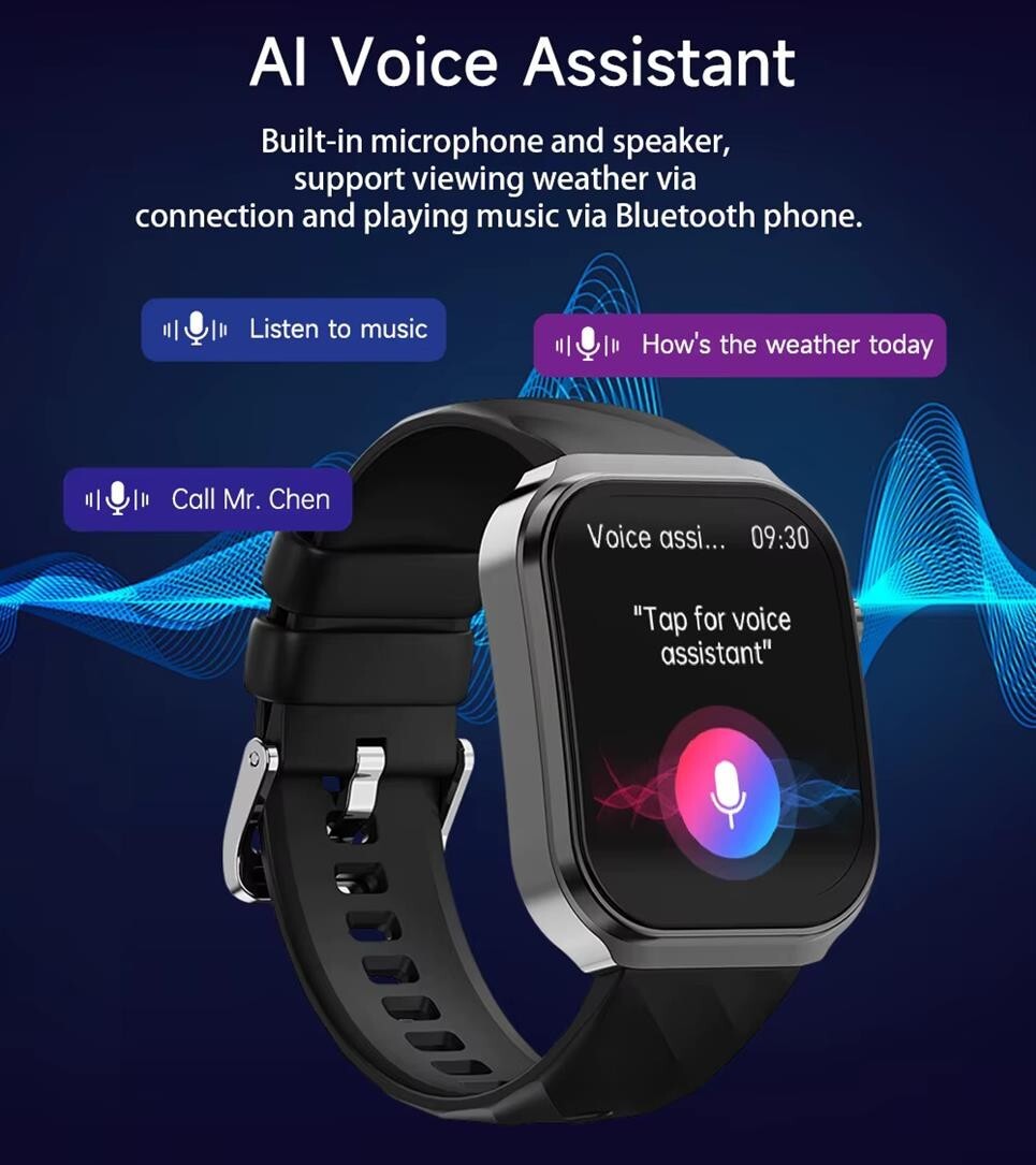 Smartwatch U53T Glucometro Fitness Sport Parametri Vitali Salute Glucosio