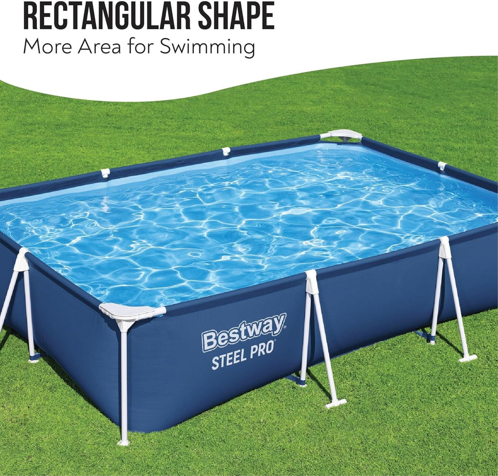 Piscina bestway 56404 Fuori Terra Steel Pro Rettangolare da 300x201x66 cm