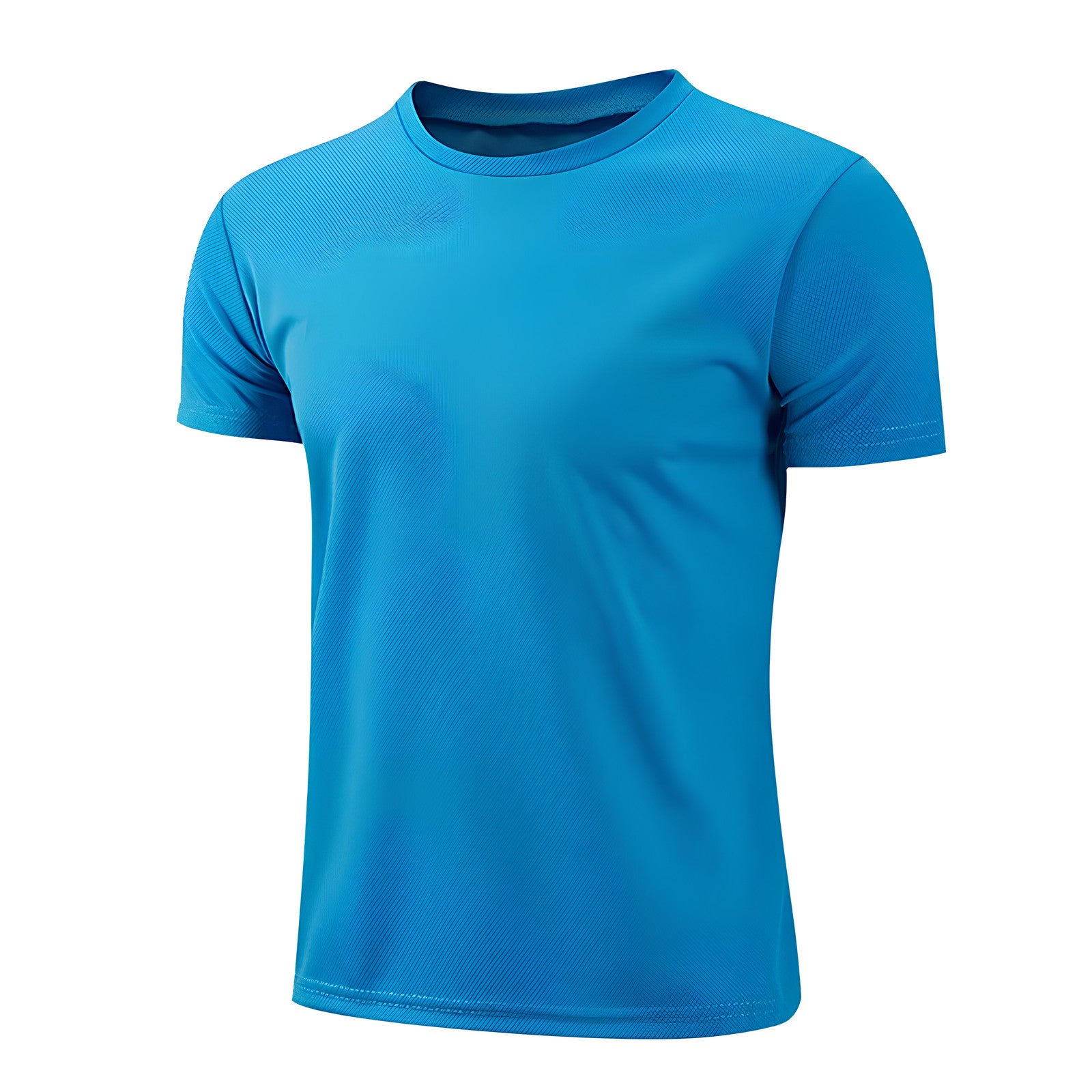 MAGLIETTA T-SHIRT UOMO MANICA CORTA POLIESTERE FITNESS RUNNING RUNNER SPORTIVA