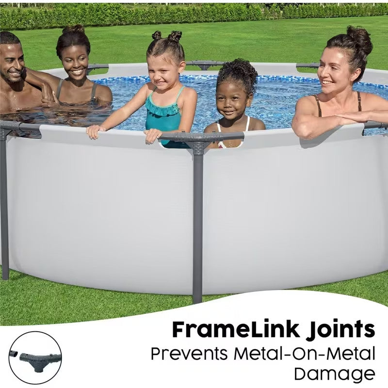 PISCINA BESTWAY 56406 Base Fuori Terra Steel PRO Max Da 305X76 Cm rotonda