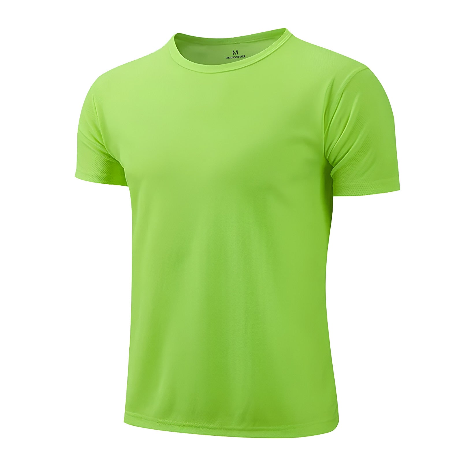 MAGLIETTA T-SHIRT UOMO MANICA CORTA POLIESTERE FITNESS RUNNING RUNNER SPORTIVA