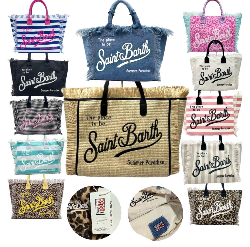 Borsa Saint Barth Mare Donna – Grande Capacità con Nappa  MC2 - VARI MODELLI