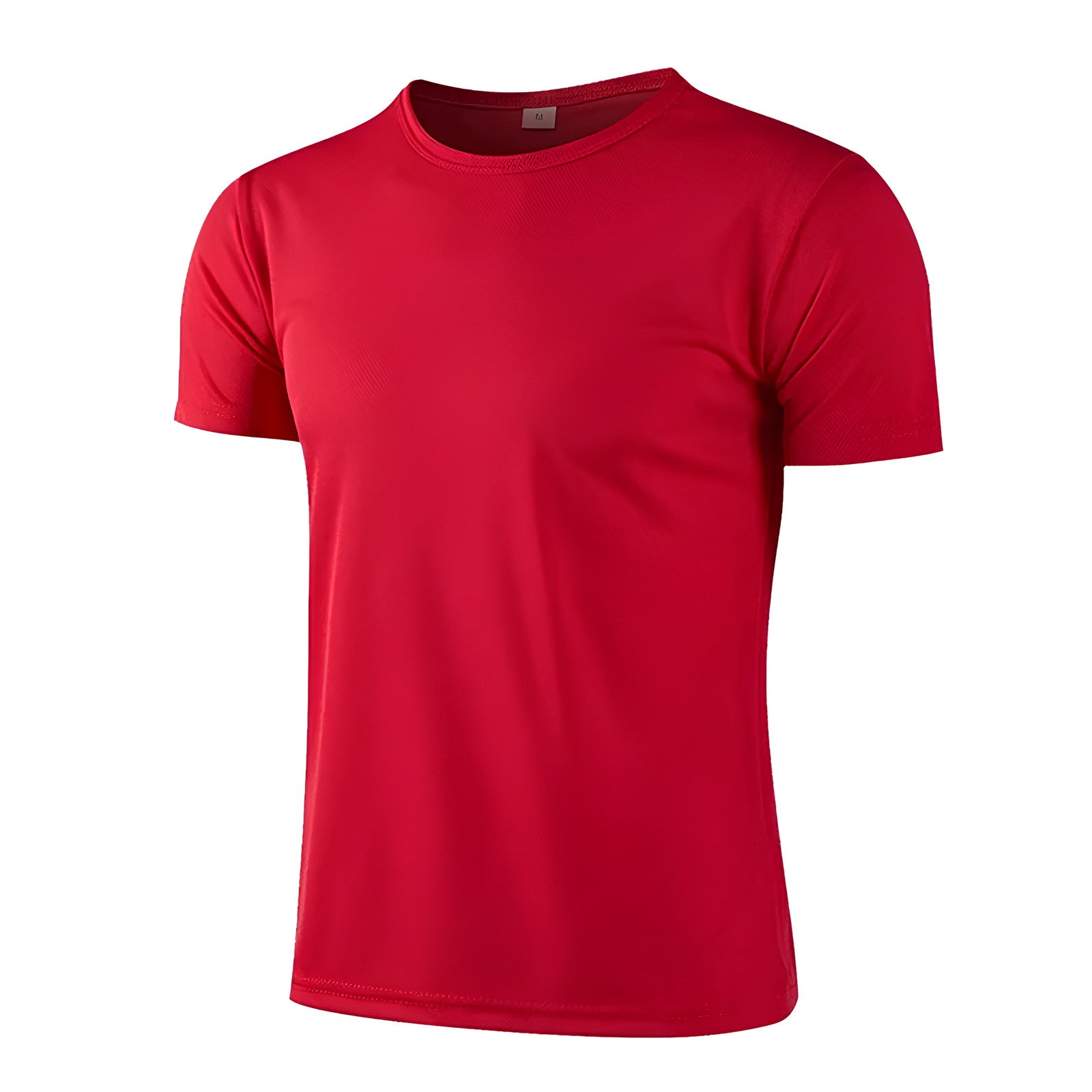 MAGLIETTA T-SHIRT UOMO MANICA CORTA POLIESTERE FITNESS RUNNING RUNNER SPORTIVA