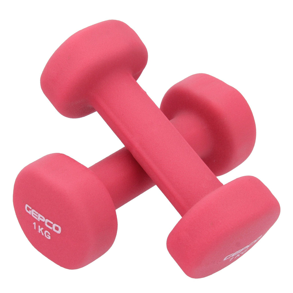 2x Haltères Poids Set 0,5 - 5kg en fonte chaque bench press Gym Fitness Yoga