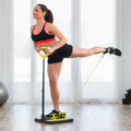 Piattaforma Fitness Multifunzione - Glutei E Gambe, Con Manuale Esercizi, Raffor