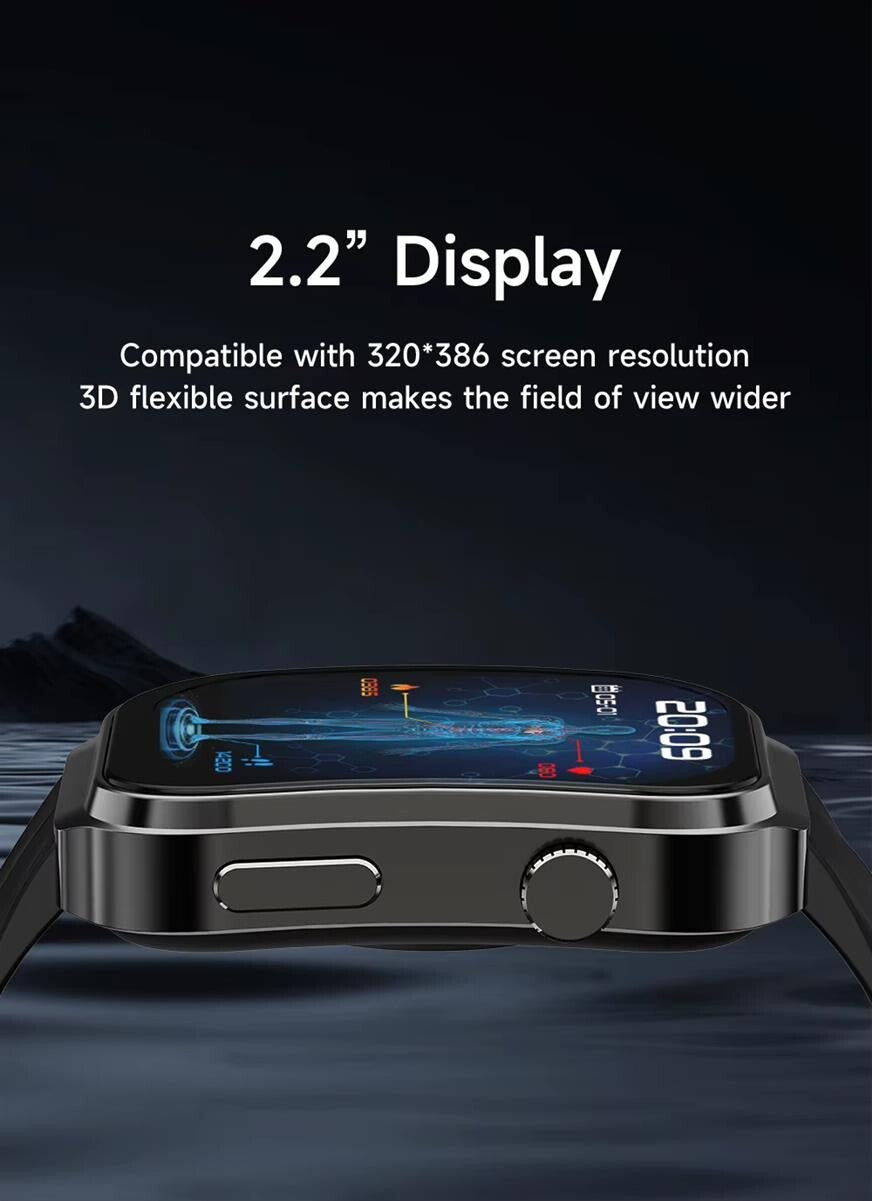 Smartwatch U53T Glucometro Fitness Sport Parametri Vitali Salute Glucosio