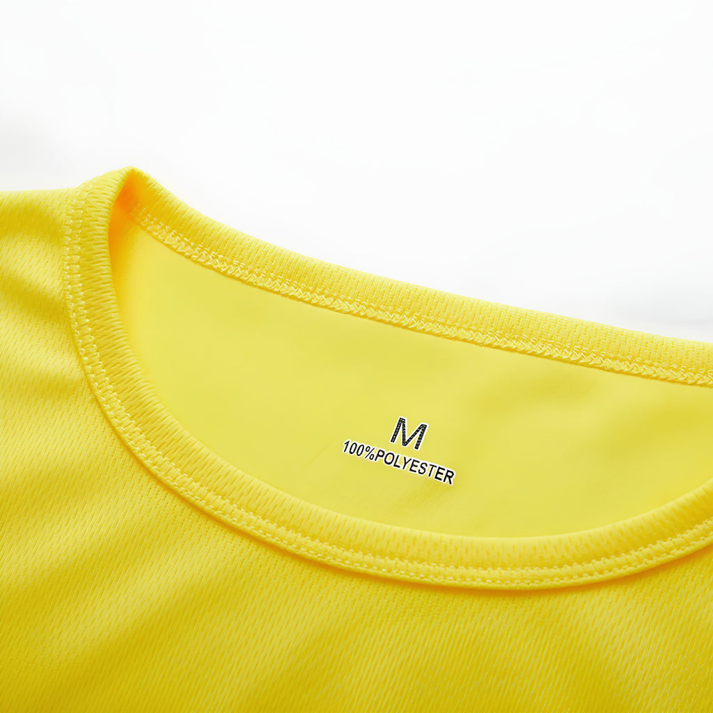 MAGLIETTA T-SHIRT UOMO MANICA CORTA POLIESTERE FITNESS RUNNING RUNNER SPORTIVA