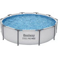 PISCINA BESTWAY 56406 Base Fuori Terra Steel PRO Max Da 305X76 Cm rotonda