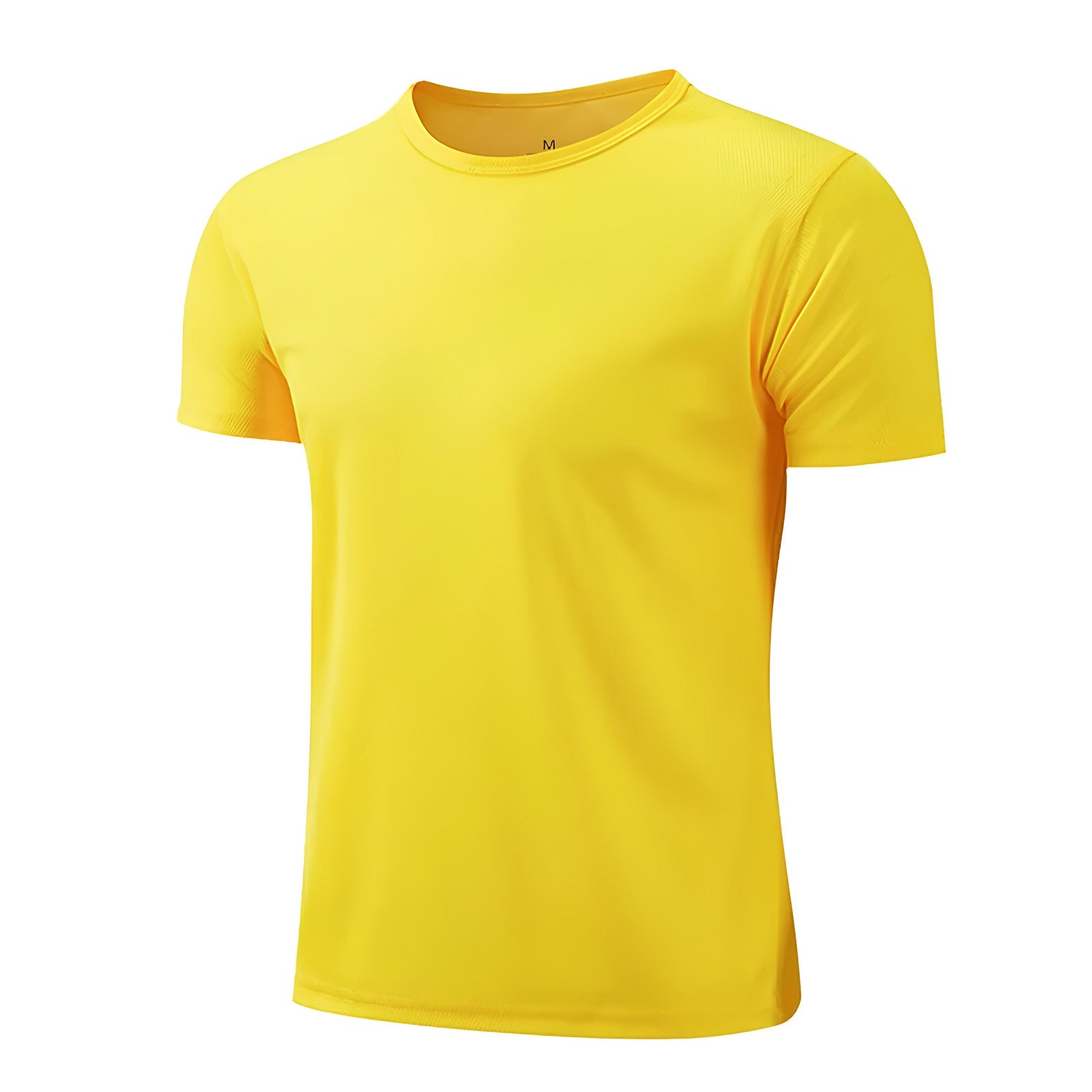 MAGLIETTA T-SHIRT UOMO MANICA CORTA POLIESTERE FITNESS RUNNING RUNNER SPORTIVA
