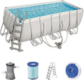 PISCINA  BESTWAY FUORITERRA 404X201X00H POWERSTEEL RETTANGOLARE POMPA SCALETTA