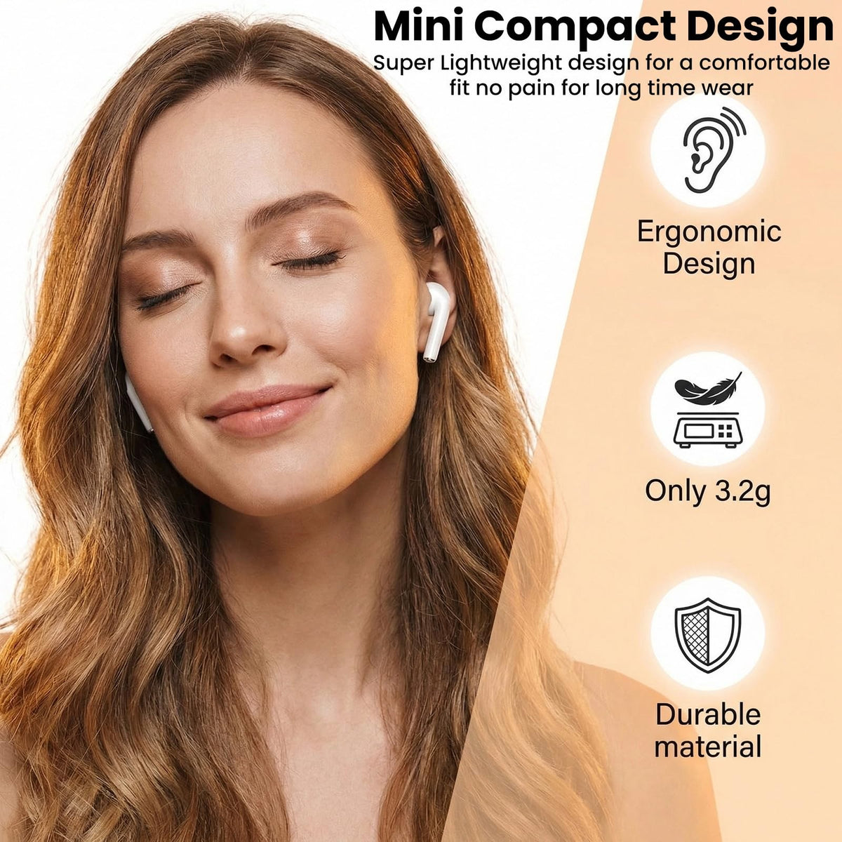Cuffie Bluetooth 2026 Auricolari Bluetooth 5.4 58Ore HiFi Stereo Cuffie Wireless
